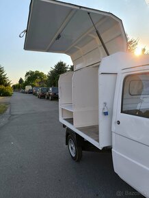 Piaggio ape Tm 200 pojazdný stánok prosseco káva - 11
