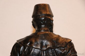 Horník havíř doly uhlí těžba socha soška     (525J) - 11