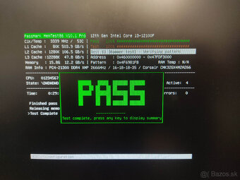Budget Gaming PC, i3-12100F GTX1660 Ti 6GB + záruka, upgrade - 11