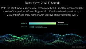 Predám wifi router DLink AC2660 Smart 2,4 a 5 GHz - 11