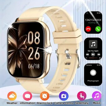 Fitness smart hodinky X8 (čierne, sivé, ružové, zlaté) - 11