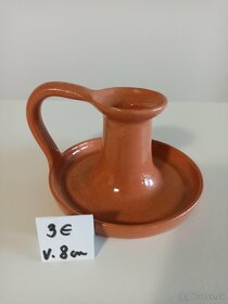 Keramika, nádoba, svietnik, šálka, tanier, džbán, svetlonos, - 11