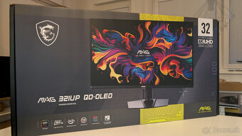 Herný monitor MSI MAG 321UP QD-OLED - záruka ešte 29 mes. - 11