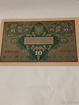 Predám vzacne Poľske Marky 1919 - 11
