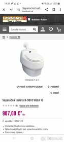 Separačná toaleta Separett Villa 9010 - 11