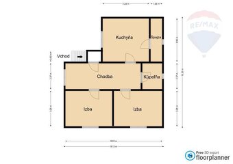 2 izbový rodinný dom 80 m2 , Vrakúň - 11