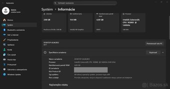 Lenovo Ideapad 110-15IBR /N3060/4GB RAM/HD/256GB SSD/Bat ok - 11