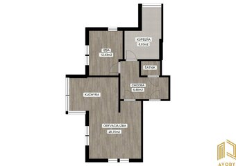 NOVÝ 2 - IZB. PODKROVNÝ BYT (57m2), SENICA, SADOVÁ Ul. - 11