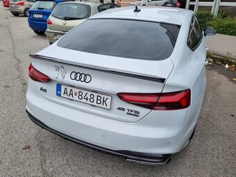Spoiler kridlo lipko kufru AUDI A5 S5 RS5 model B9 - 11