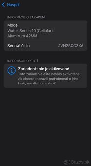 Apple Watch 10 42mm LTE Cellular - neaktívovane, nové - 11