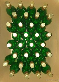 Flase 1 liter biele alebo zelene sklo - 11