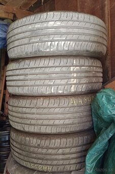Plechové disky VW R16 + letné pneu 215/60 R16 + puklice VW - 11
