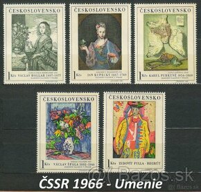 Poštové známky, filatelia: ČSR+ČSSR, slávne série A - 11