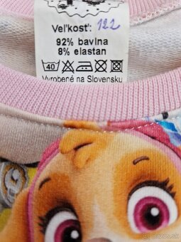 Detské točivé šaty 122 - 11