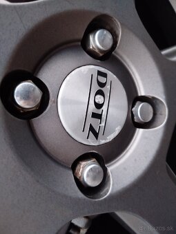 Alu disky DOTZ 17" + letné pneumatiky Bridgestone - 11