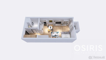 METROPOLIS- Klimatizovaný 1i byt s balkónom, parkovacie mies - 11