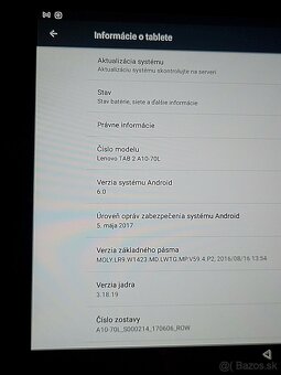 Predám tablet Lenovo TAB 2 A series 10,1" - 11