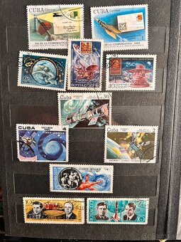 Staré zachovalé poštové známky, mince a bankovky - 11