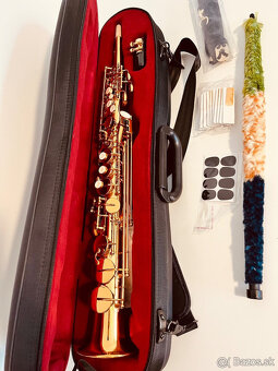 Predám nový B- SOPRÁN saxofón- kópia k modelu SELMER- nádher - 11