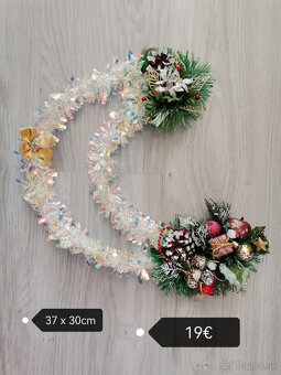 vianočný veniec na dvere 35cm - 11