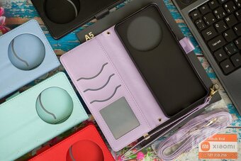 Zatváracie puzdro s 2 pútkami pre Xiaomi, Redmi i Poco - 11