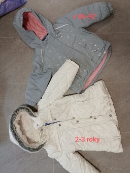 Predám dievčenské veci od narodenia  po 4 roky - 11