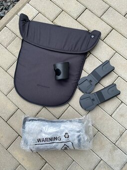KINDERKRAFT SELECT Kočík kombinovaný Nea 2v1 Midnight Black, - 11
