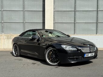 BMW 650i F12 convertible, 4.4 V8 300kw, Navigace, Softclose - 11