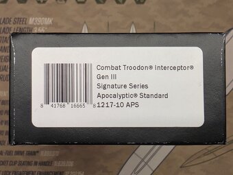 Microtech Combat Troodon Gen III Interceptor Apocalyptic - 11