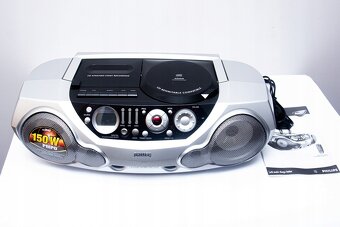 Dizajnové prenosné rádio PHILIPS  AZ23 MAX sound GAME - 11