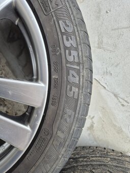 Predám elektróny a pneumatiky 5x112 235/45/R17 - 4ks - 11
