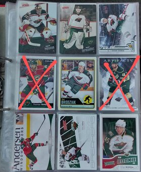 Hokejové kartičky Minnesota Wild - 11
