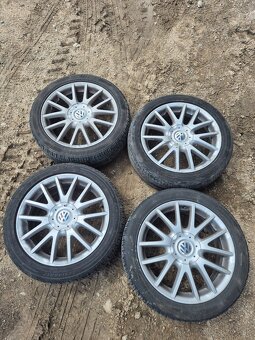 Predám elektróny 5x112r17 originál VW GROUP - 11