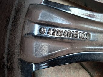 Orig. hliníkové disky Mercedes R17, 5x112 - 11