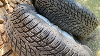 VOLVO V40/S40 15” 4ks orig. disk + zimné pneu - 11