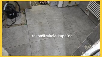 Rekonštrukcie interiéru - maľovanie, omietky, dlažby a iné - 11