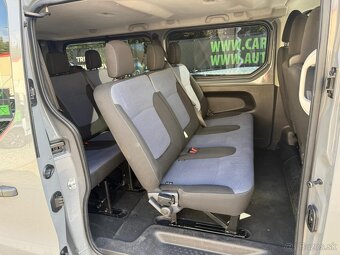 ► OPEL VIVARO 1,6 CDTI BITURBO -92 KW, 9 MÍST, TAŽNÉ ◄ - 11