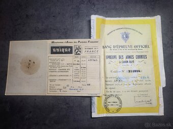 PIŠTOĽ UNIQUE MODEL D6 - 22.LR - 11