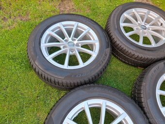 17" ALU orig AUDI 5x112 + zimné 225/60 r17 Pirelli - 11