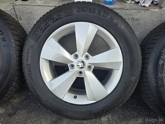 Zimne disky Skoda Kodiaq 5x112 r17 215/65 r17 - 11