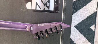 Predám elektrickú gitaru ESP LTD MH1000NT-QM See Thru Purple - 11