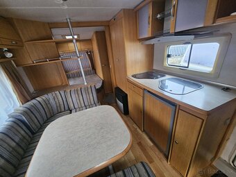 Obytný príves LMC 560, predstan, poschodové postele, 1500 kg - 11