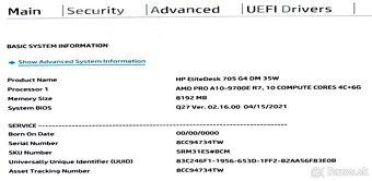 HP EliteDesk 705 G4 35W Mini 2018 - 11