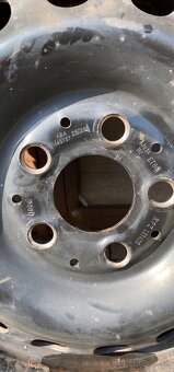 Oceľové disky 5x112 R15 ET60 6J + Barum SnoVanis 195/70 R15 - 11