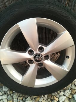 liníkové disky s pneu Škoda Fabia II R15 - 11
