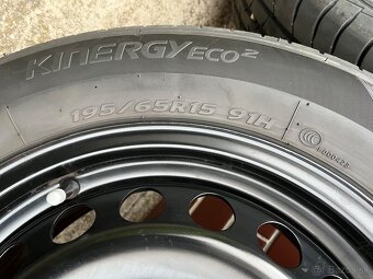 R15 letná sada VW 5x112 s pneu. 196/65 R15 - 11