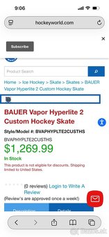 Korcule Bauer Vapor Hyperlite 2 custom - 11