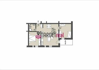 TARGETreal | NA PREDAJ 3-izbový byt, SKOLAUDOVANÝ V NOVOSTAV - 11