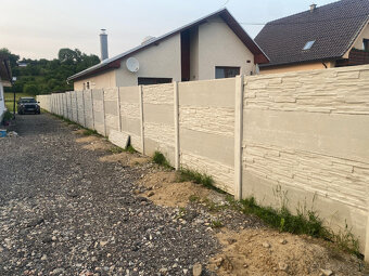 Betónový plot, vibroliaty, certifikovaný betón - 11