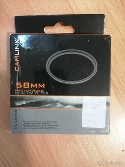 Nový UV filtr Camlink - 58 mm, Objektivy Tamron... - 11
